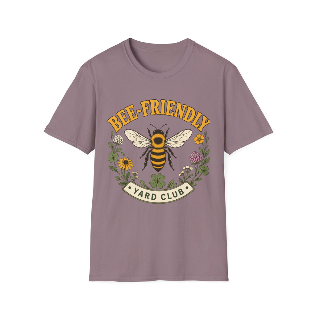 Bee-Friendly Yard Club T-Shirt