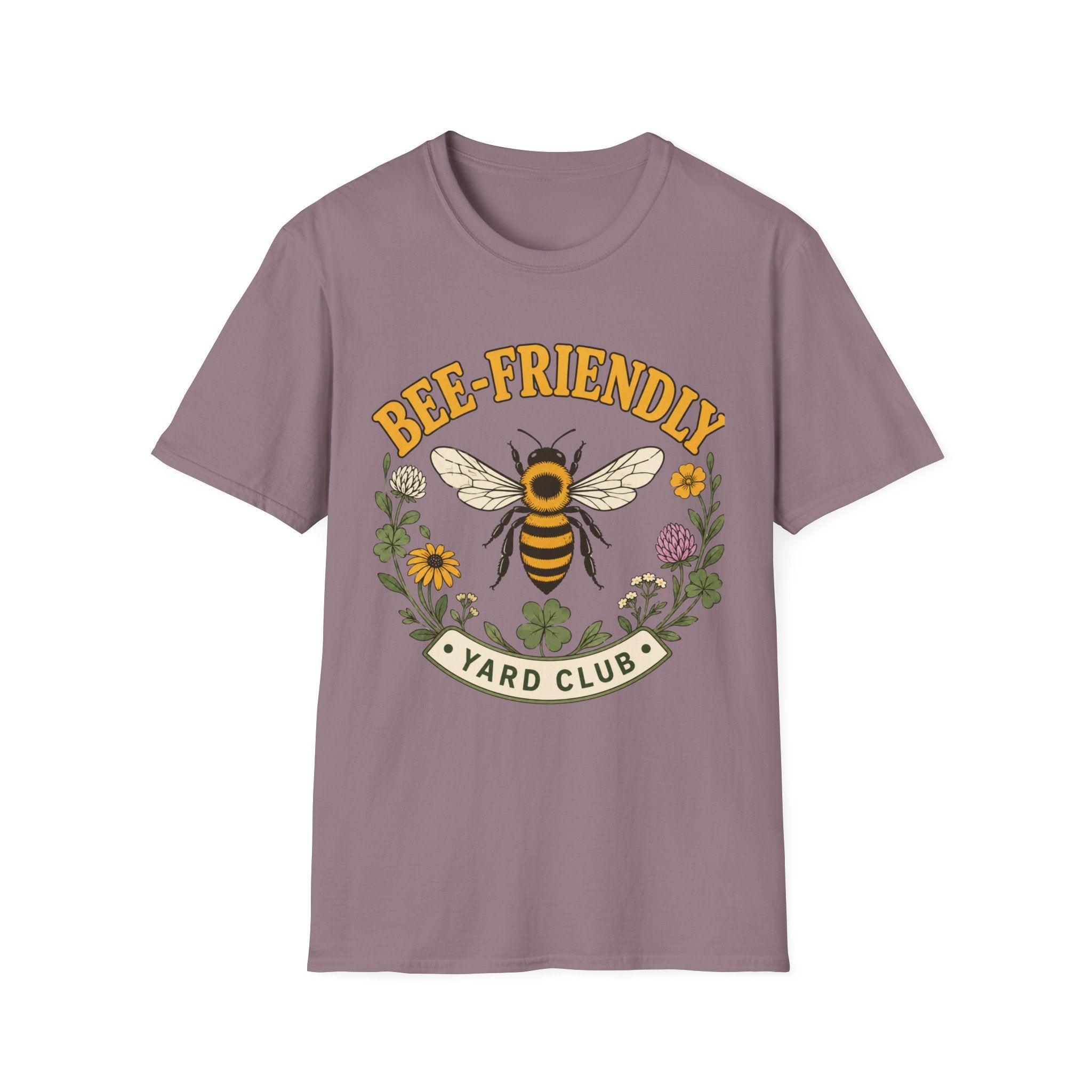 Bee-Friendly Yard Club T-Shirt