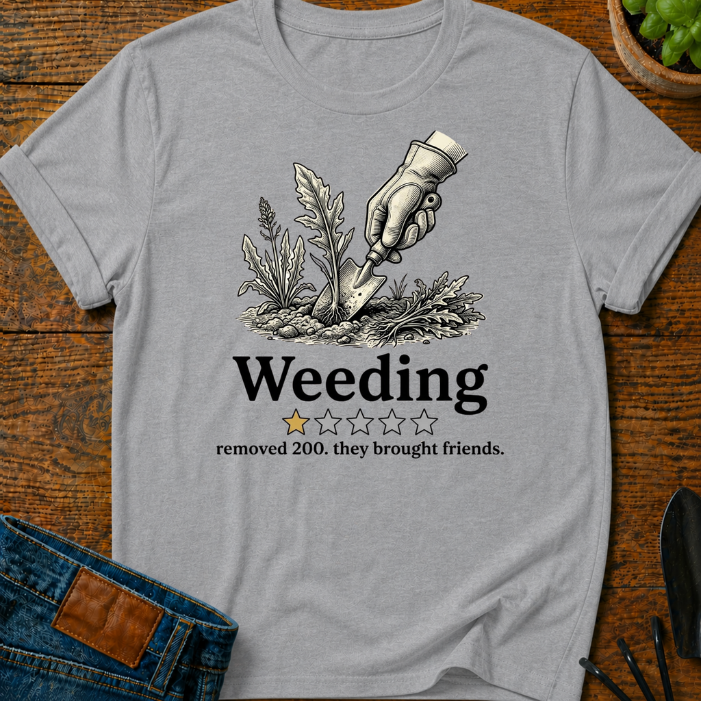 Weeding One Star Review T-Shirt