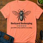 Backyard Beekeeping One Star Review T-Shirt