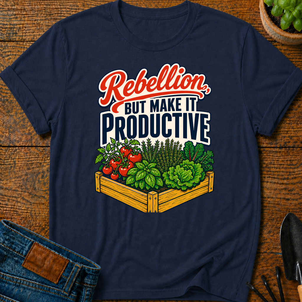 Rebellion, But Make It Productive T-Shirt