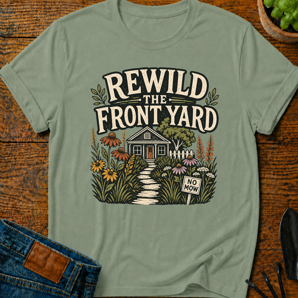 Rewild The Front Yard T-Shirt