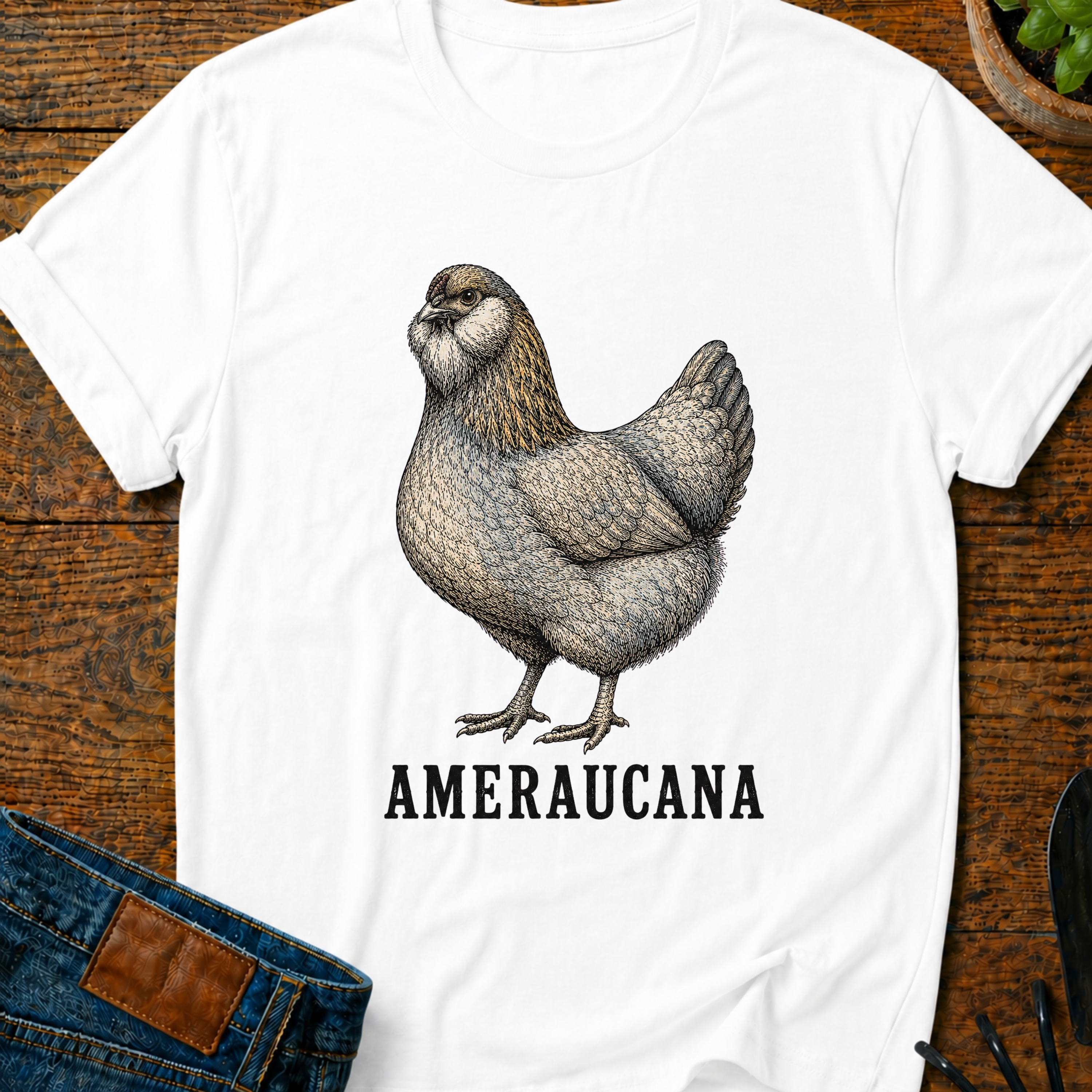 Ameraucana Chicken T-Shirt