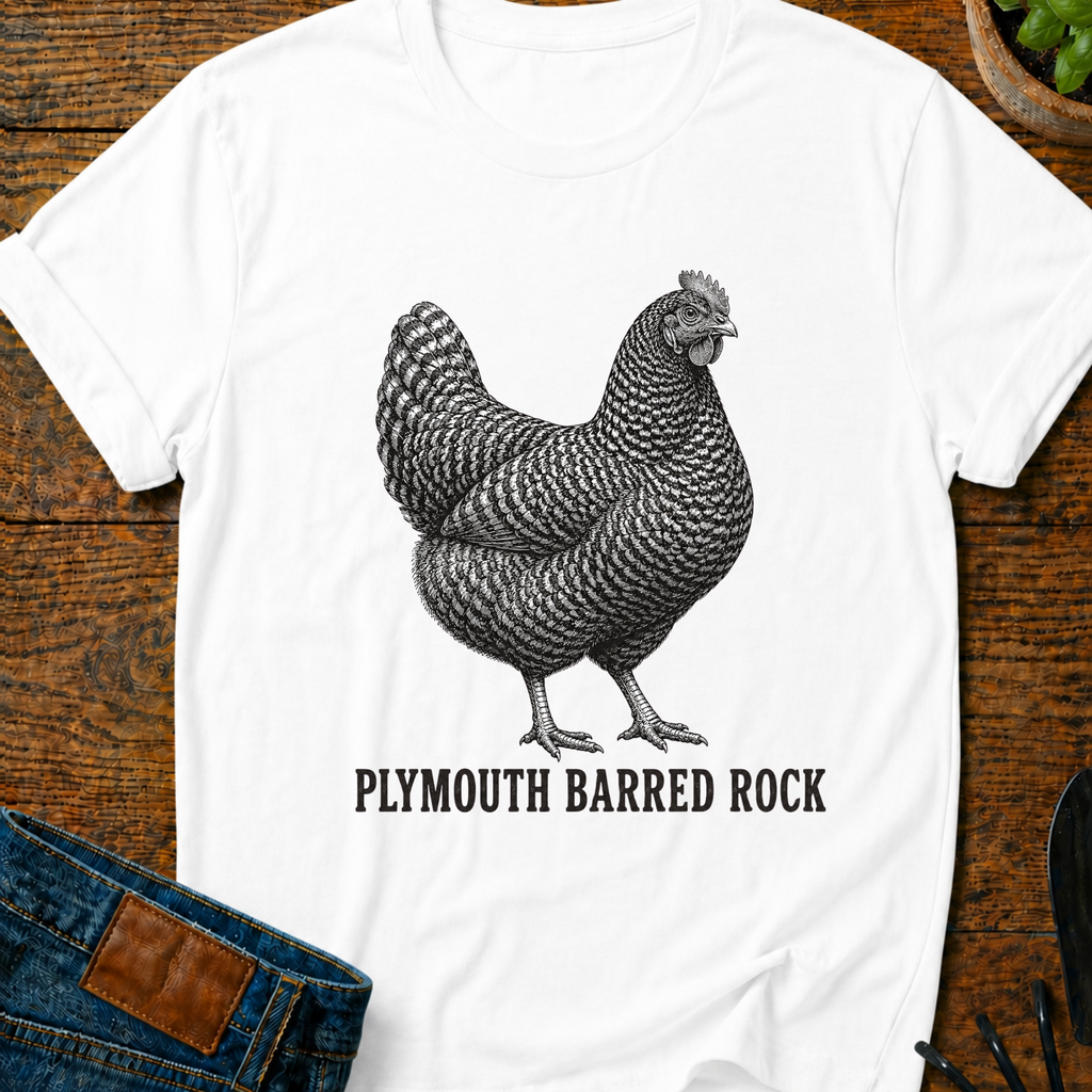 Plymouth Barred Rock Chicken T-Shirt