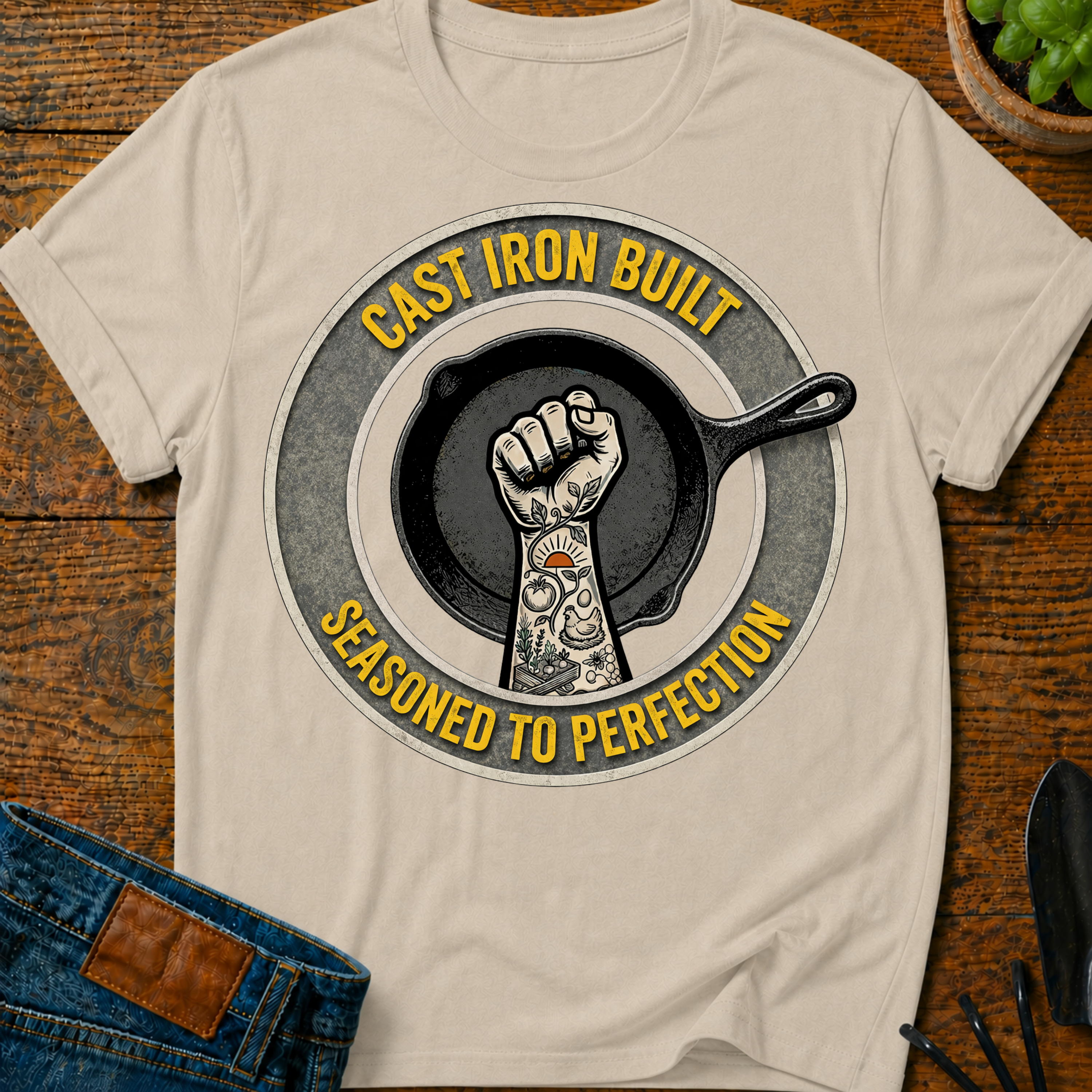 Cast Iron Built T-Shirt