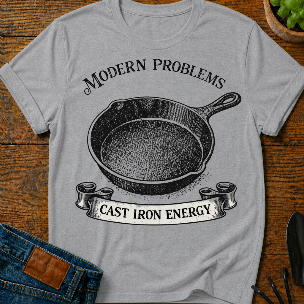 Modern Problems Cast Iron Energy T-Shirt