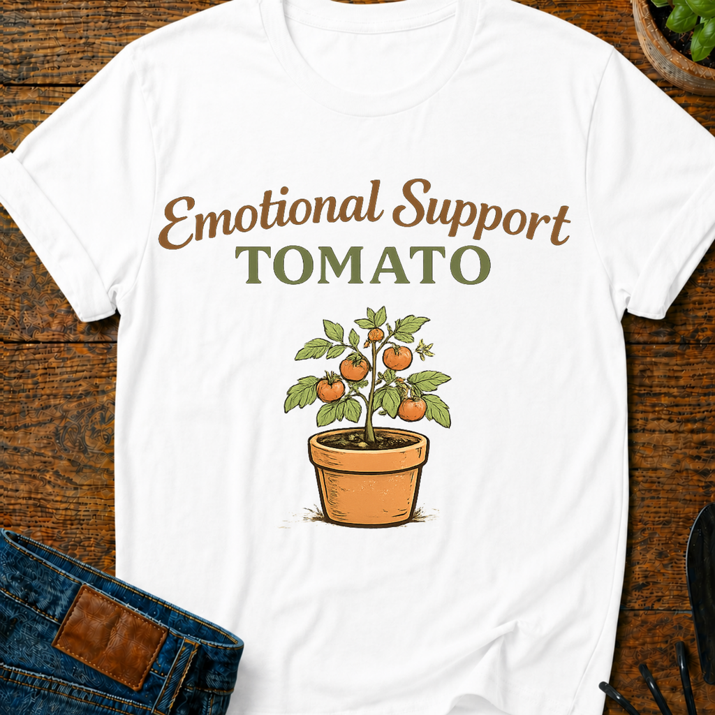 Emotional Support Tomato T-Shirt
