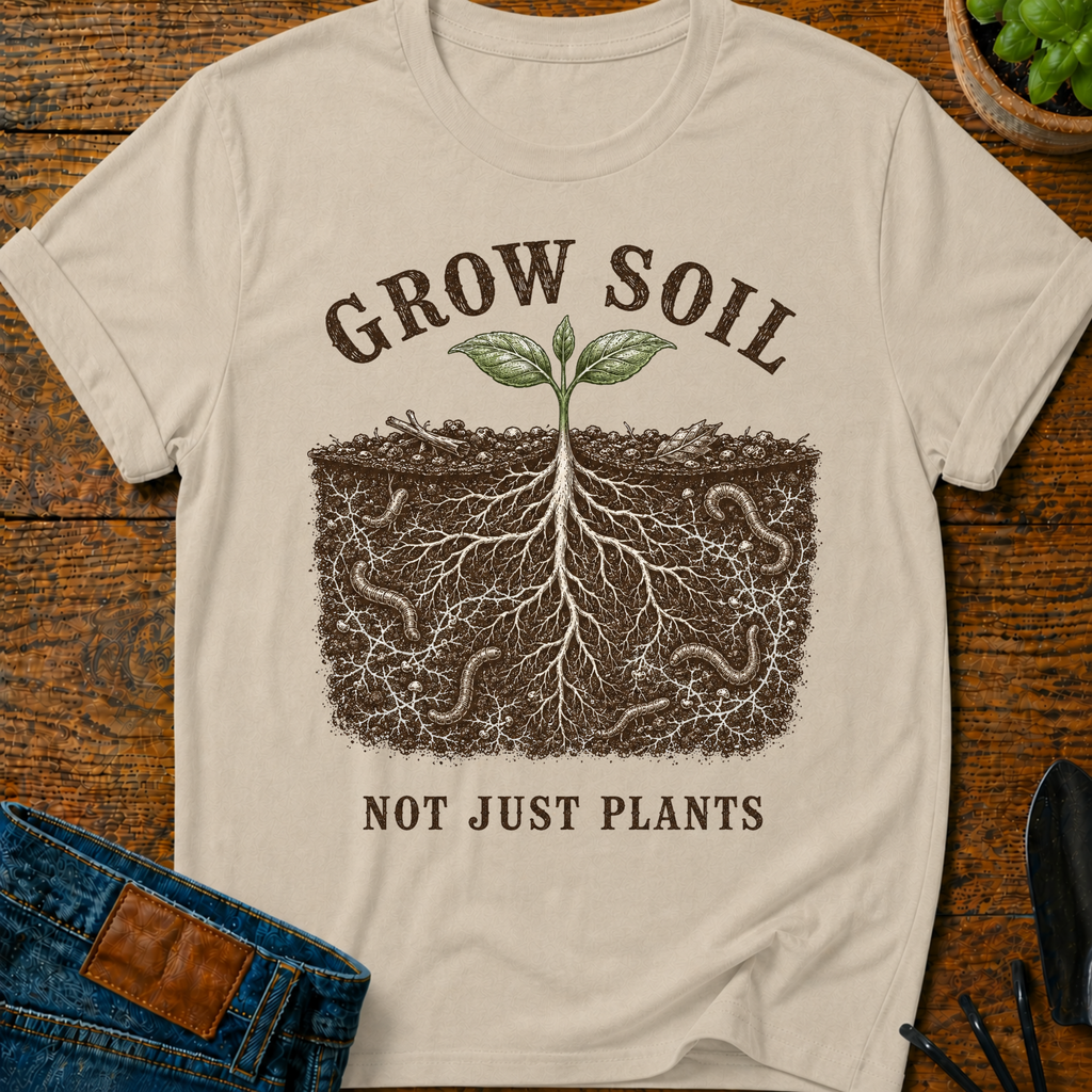 Grow Soil Not Just Plants T-Shirt