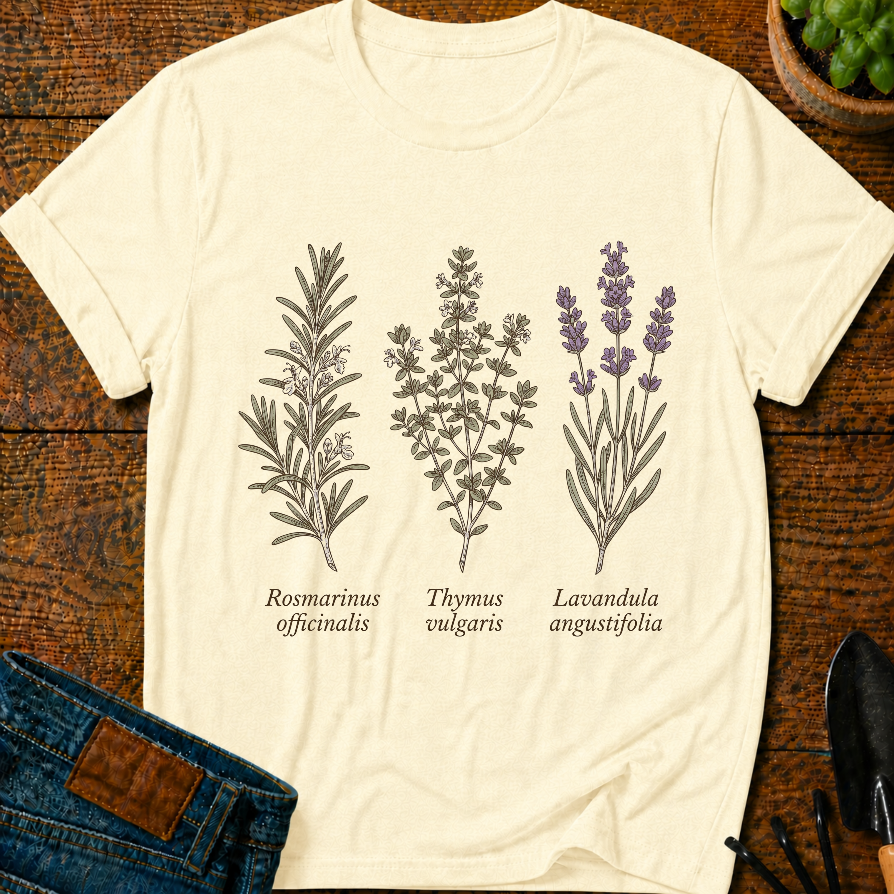 Botanical Herb Garden T-Shirt