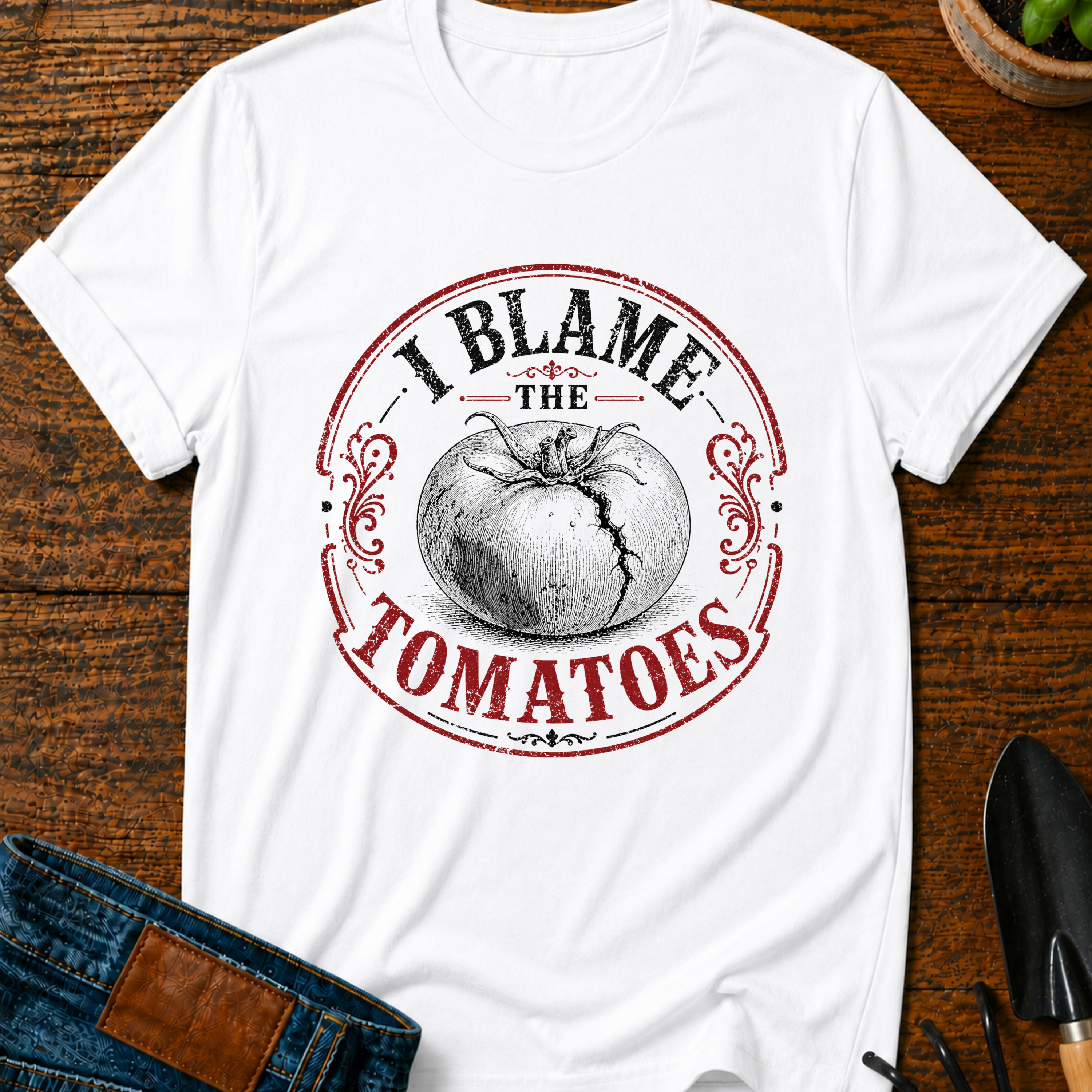 I Blame the Tomatoes T-Shirt