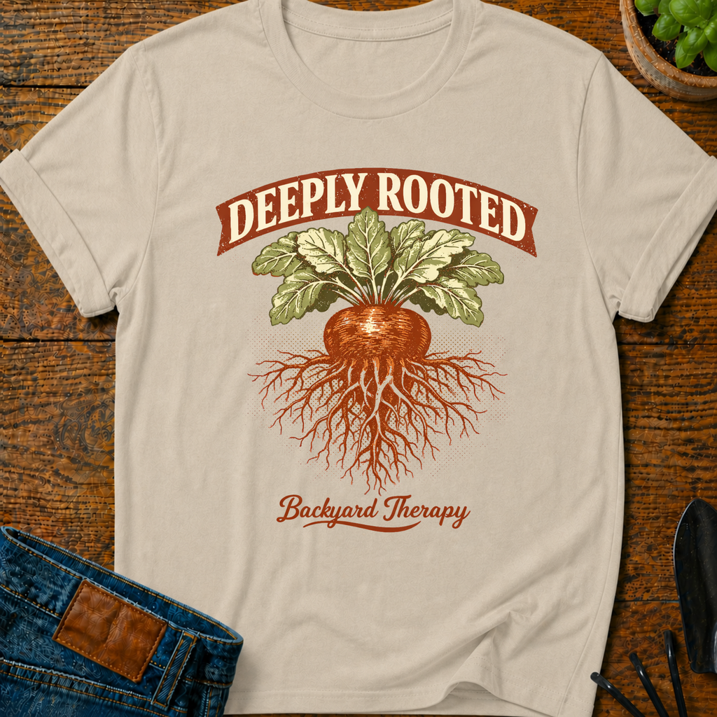 Deeply Rooted Backyard Therapy T-Shirt