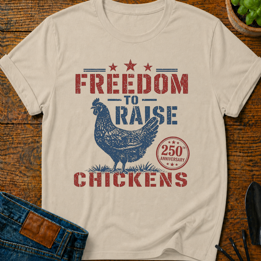 Freedom To Raise Chickens T-Shirt