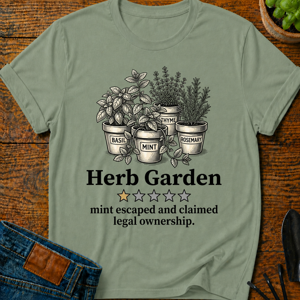 Herb Garden One Star Review T-Shirt