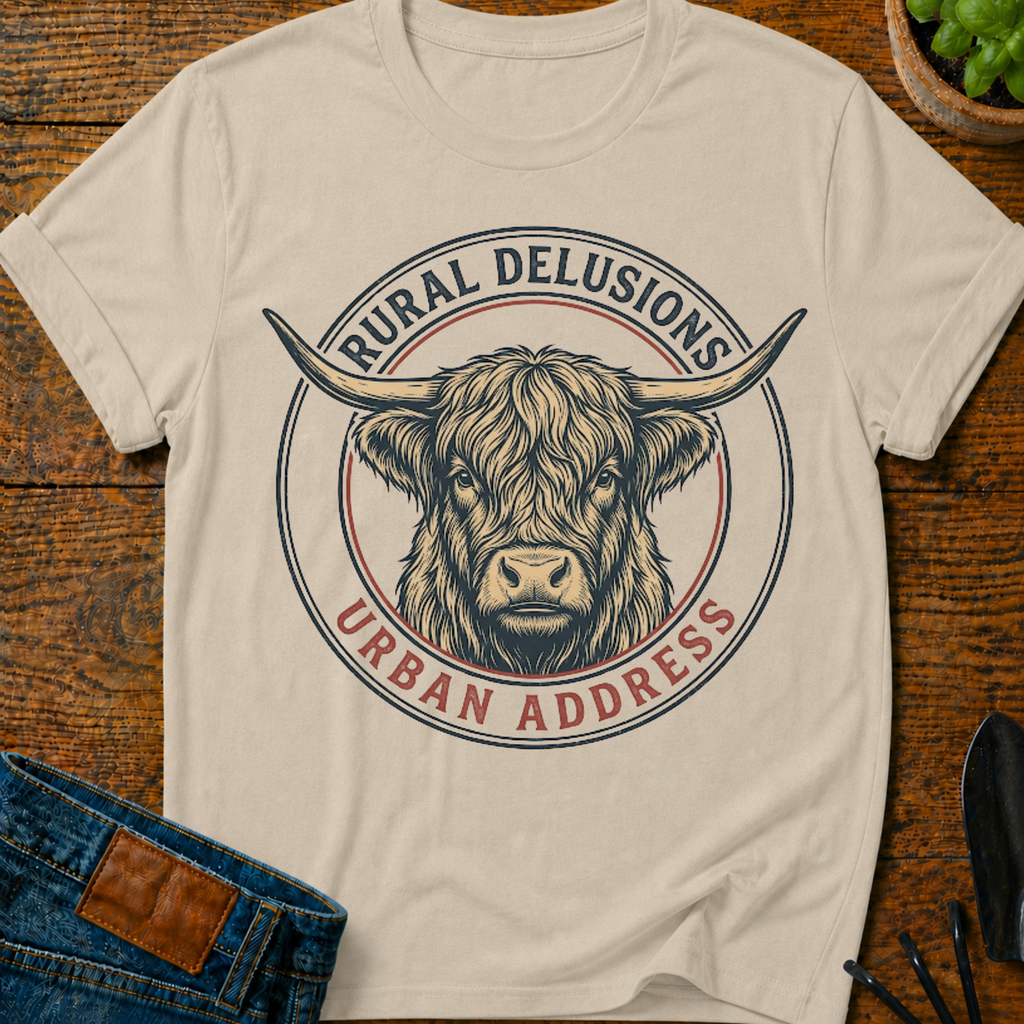 Rural Delusions Urban Address T-Shirt