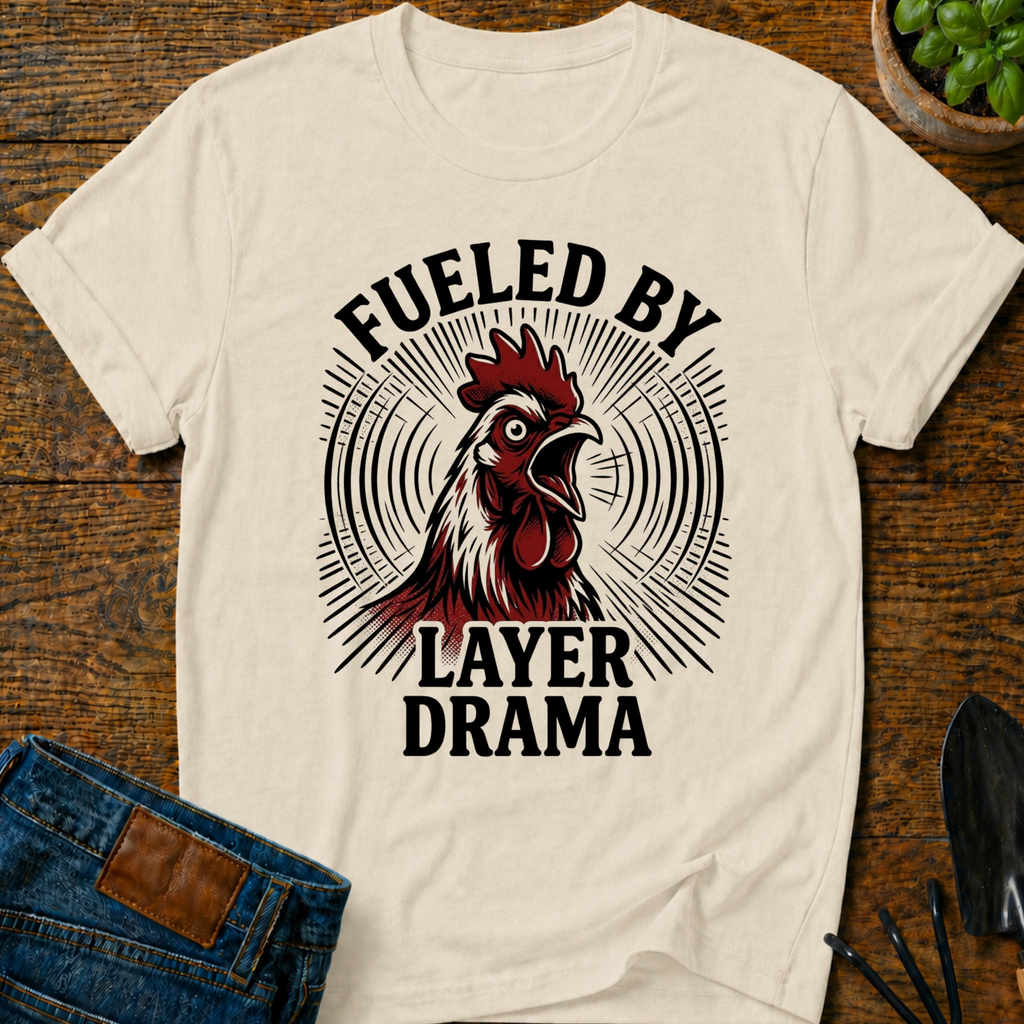Fueled By Layer Drama T-Shirt