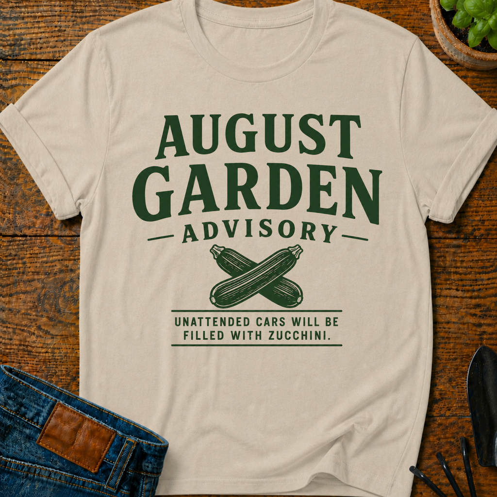August Garden Advisory T-Shirt