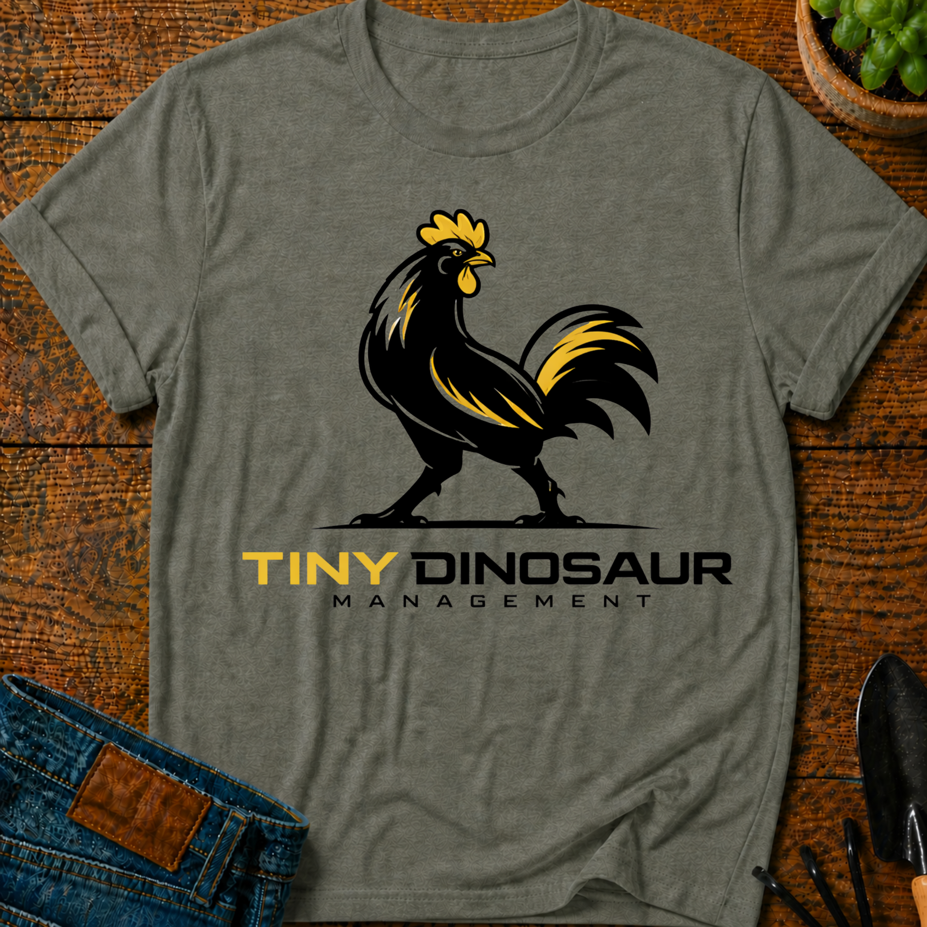 Tiny Dinosaur Management T-Shirt