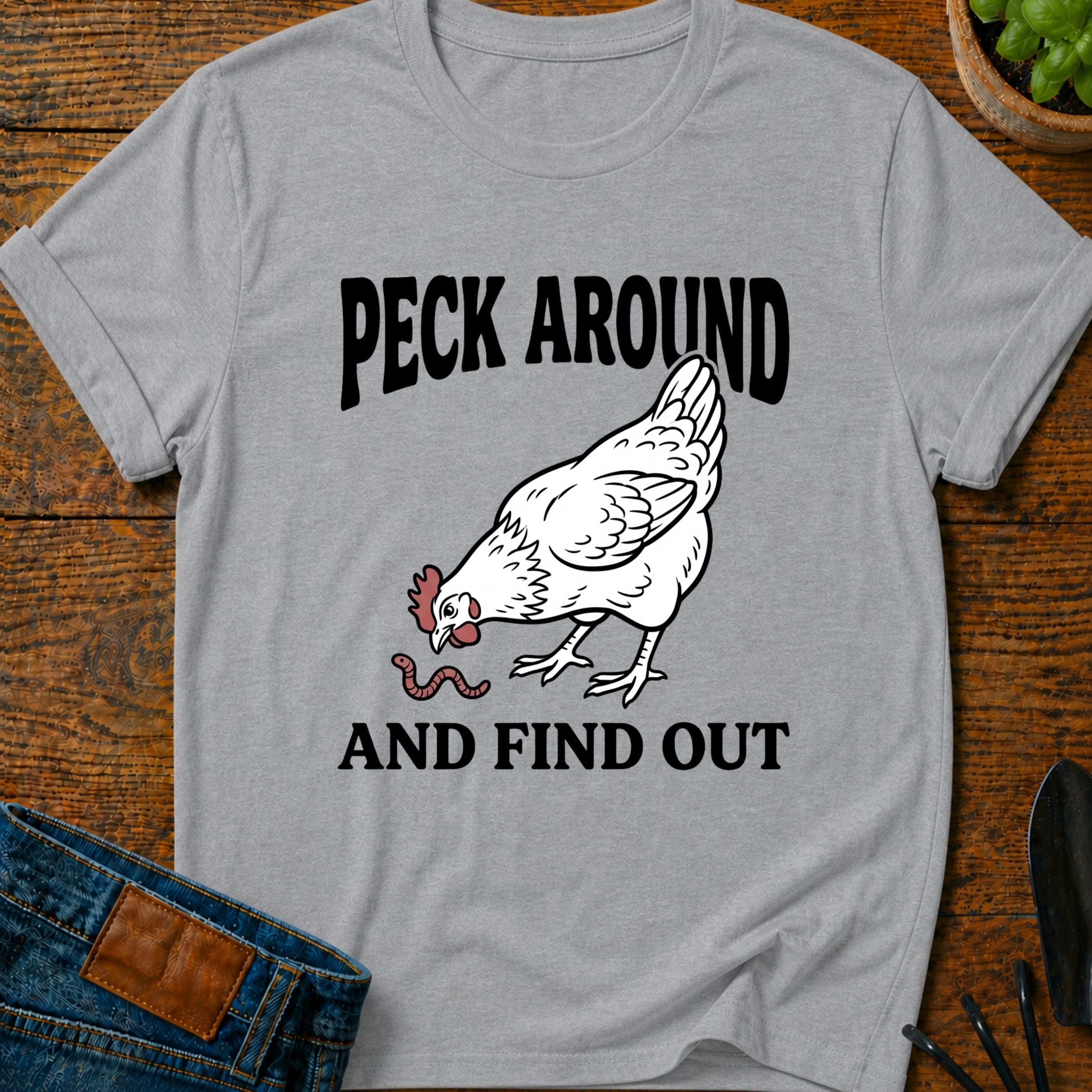 Peck Around And Find Out T-Shirt