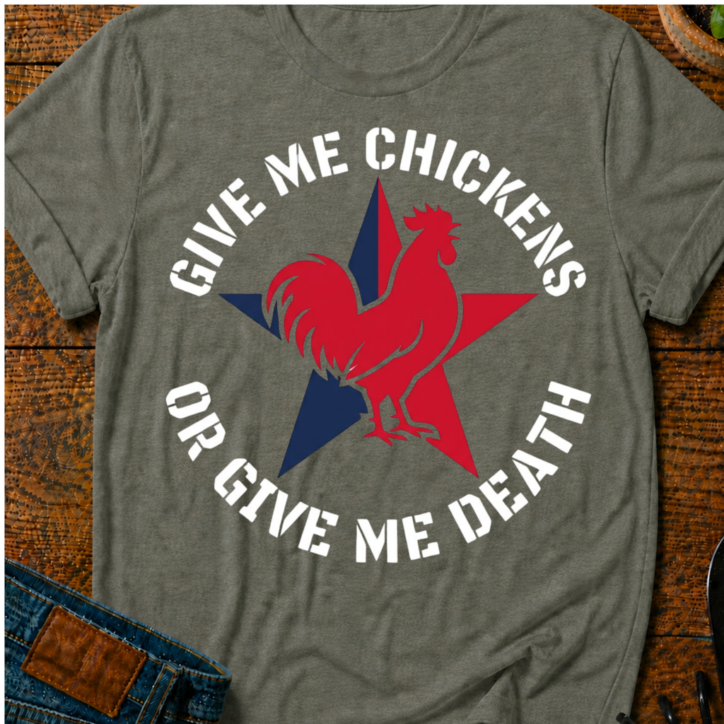 Give Me Chickens Or Give Me Death T-Shirt