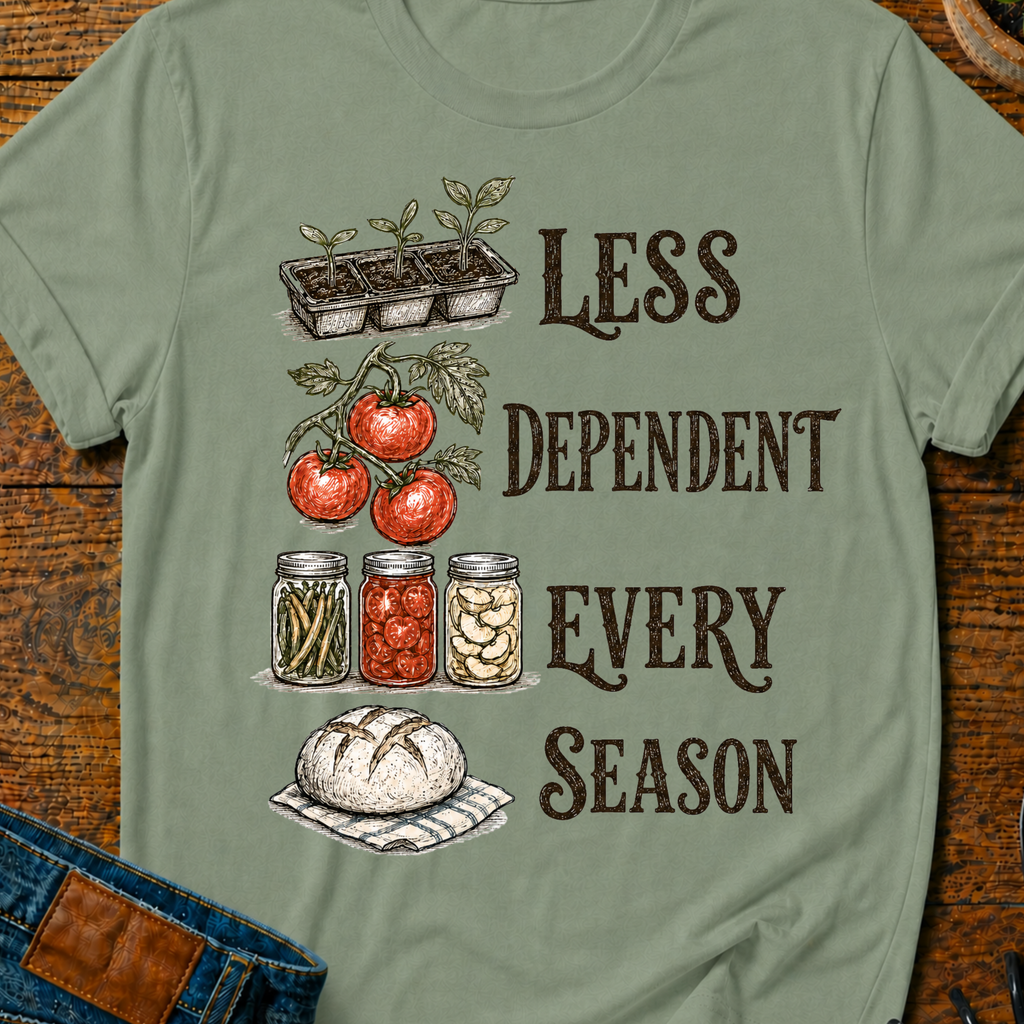 Less Dependent Every Season T-Shirt