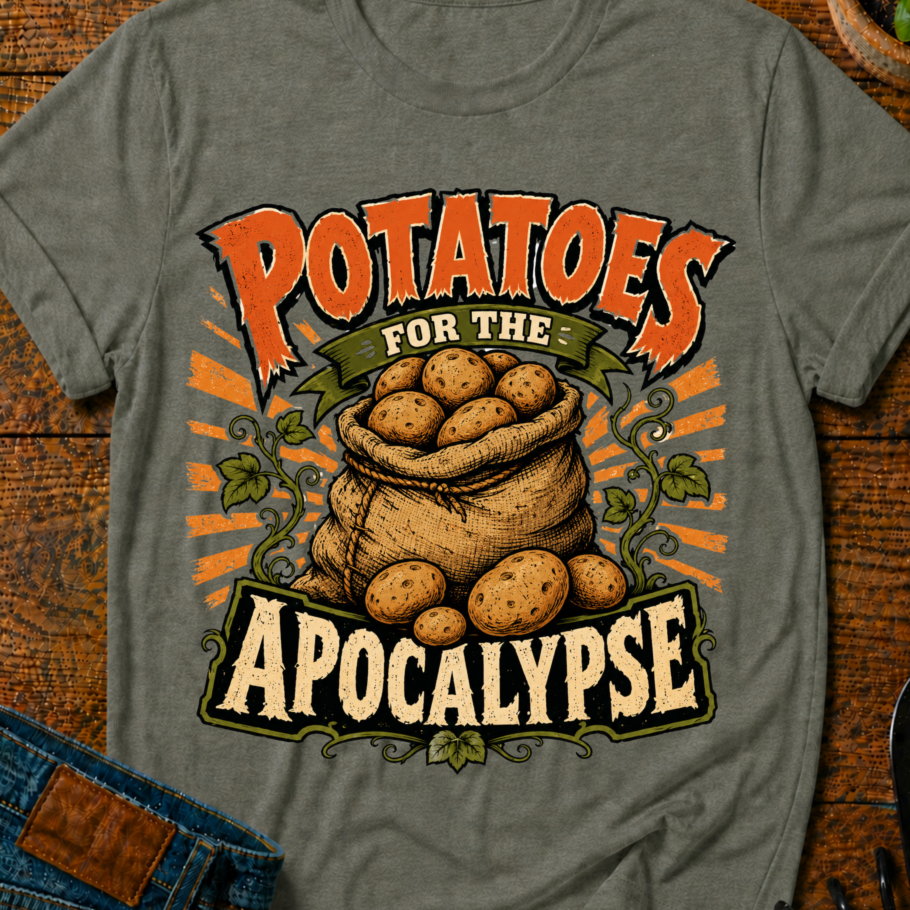 Potatoes For The Apocalypse T-Shirt