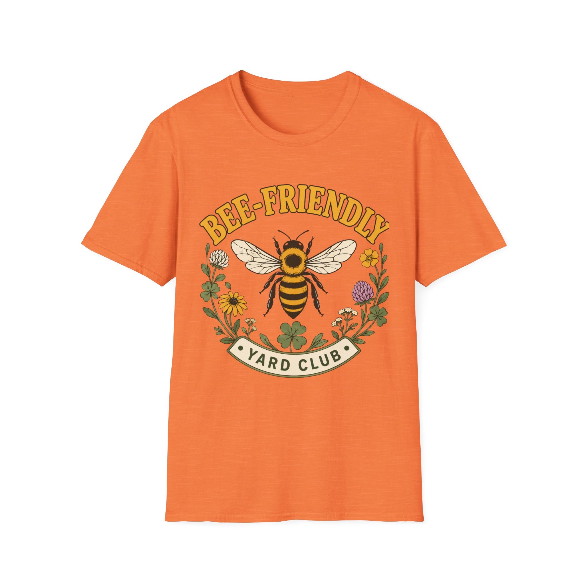 Bee-Friendly Yard Club T-Shirt