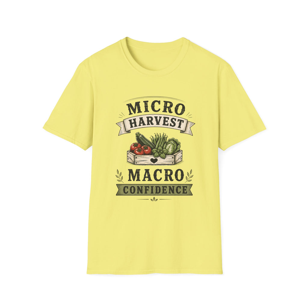 Micro Harvest Macro Confidence T-Shirt