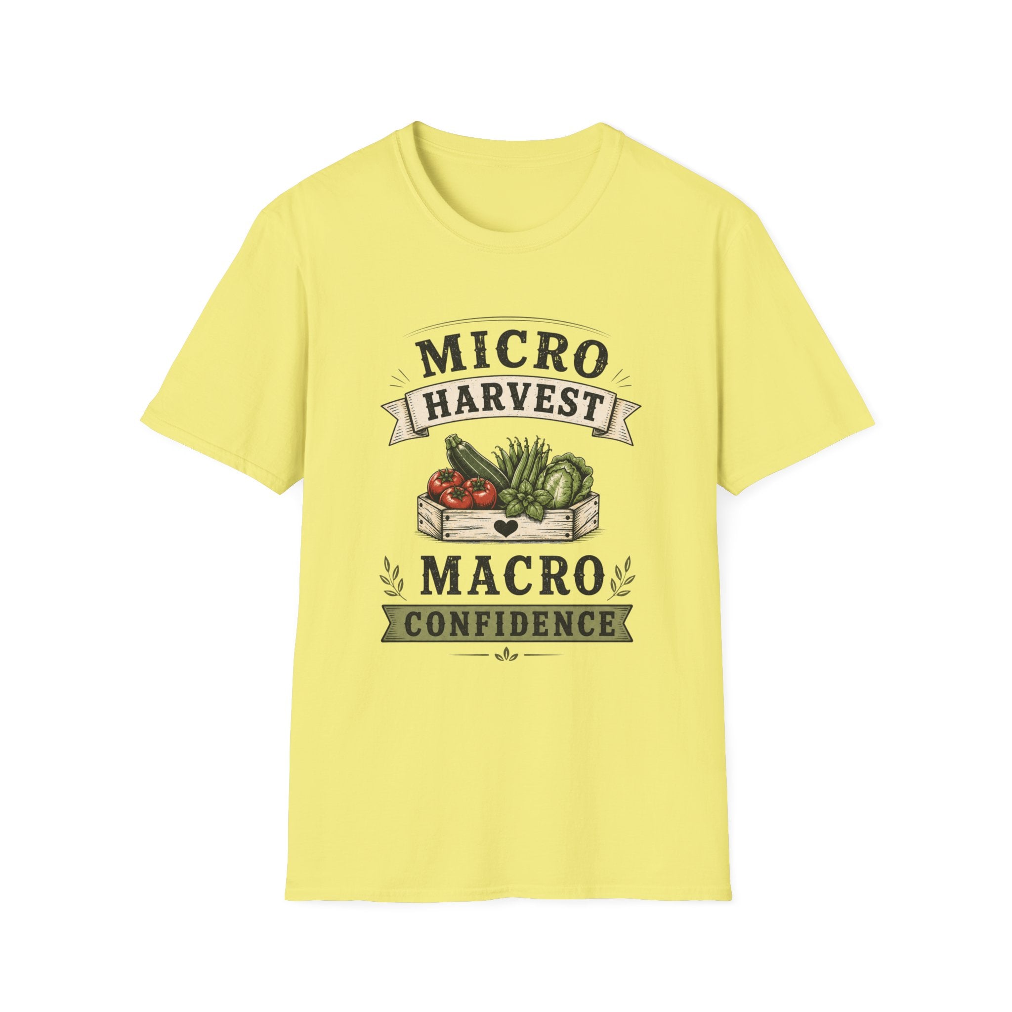 Micro Harvest Macro Confidence T-Shirt