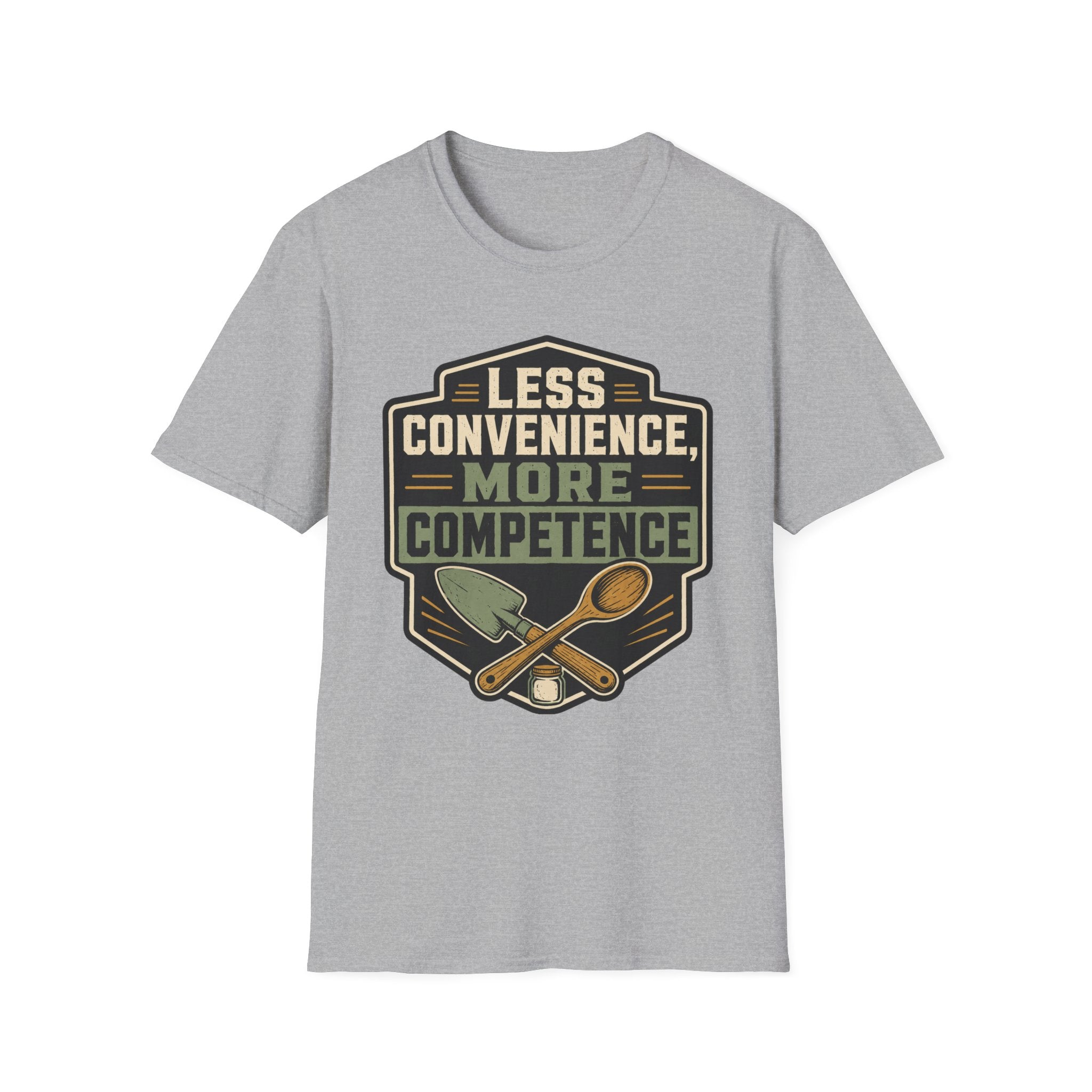 Less Convenience More Competence T-Shirt