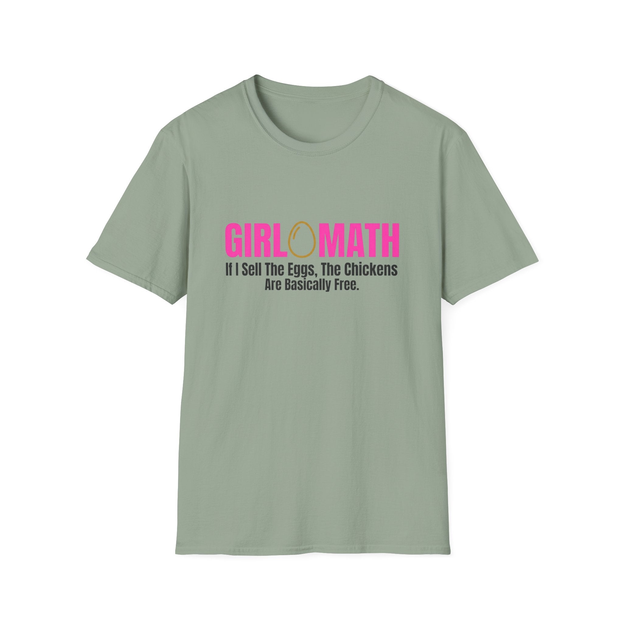 Girl Math Chicken Math T-Shirt
