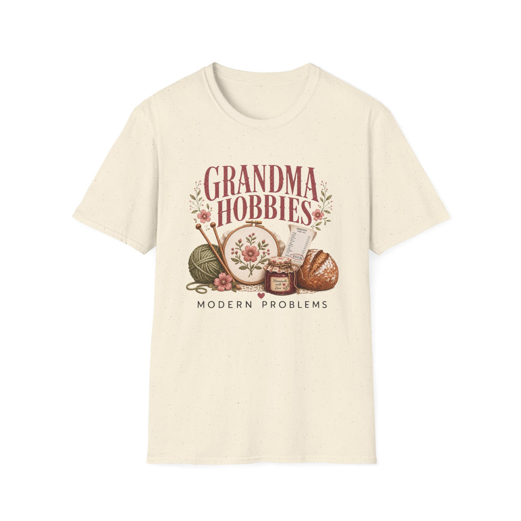 Grandma Hobbies Modern Problems T-Shirt