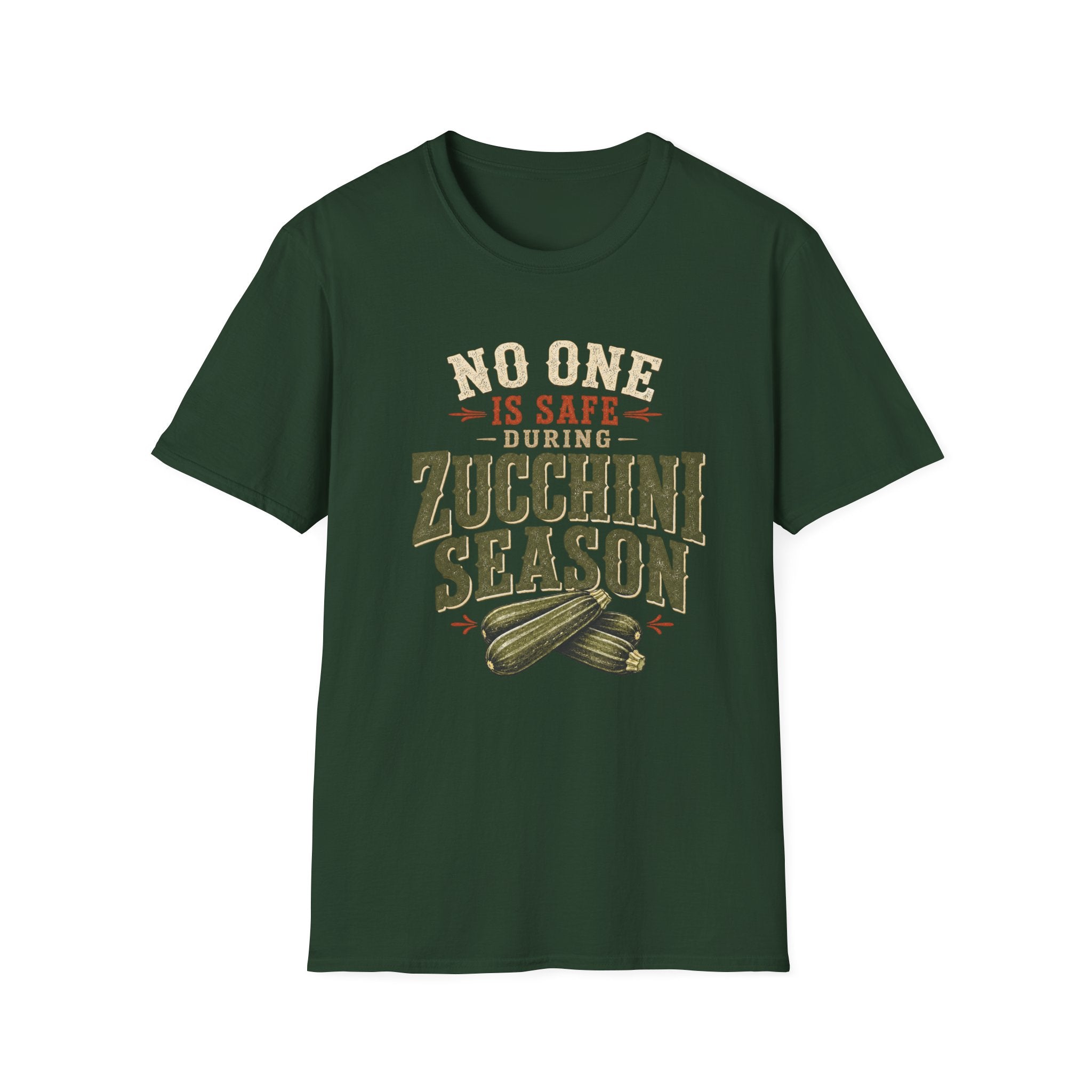 No One Is Safe During Zucchini Season T-Shirt