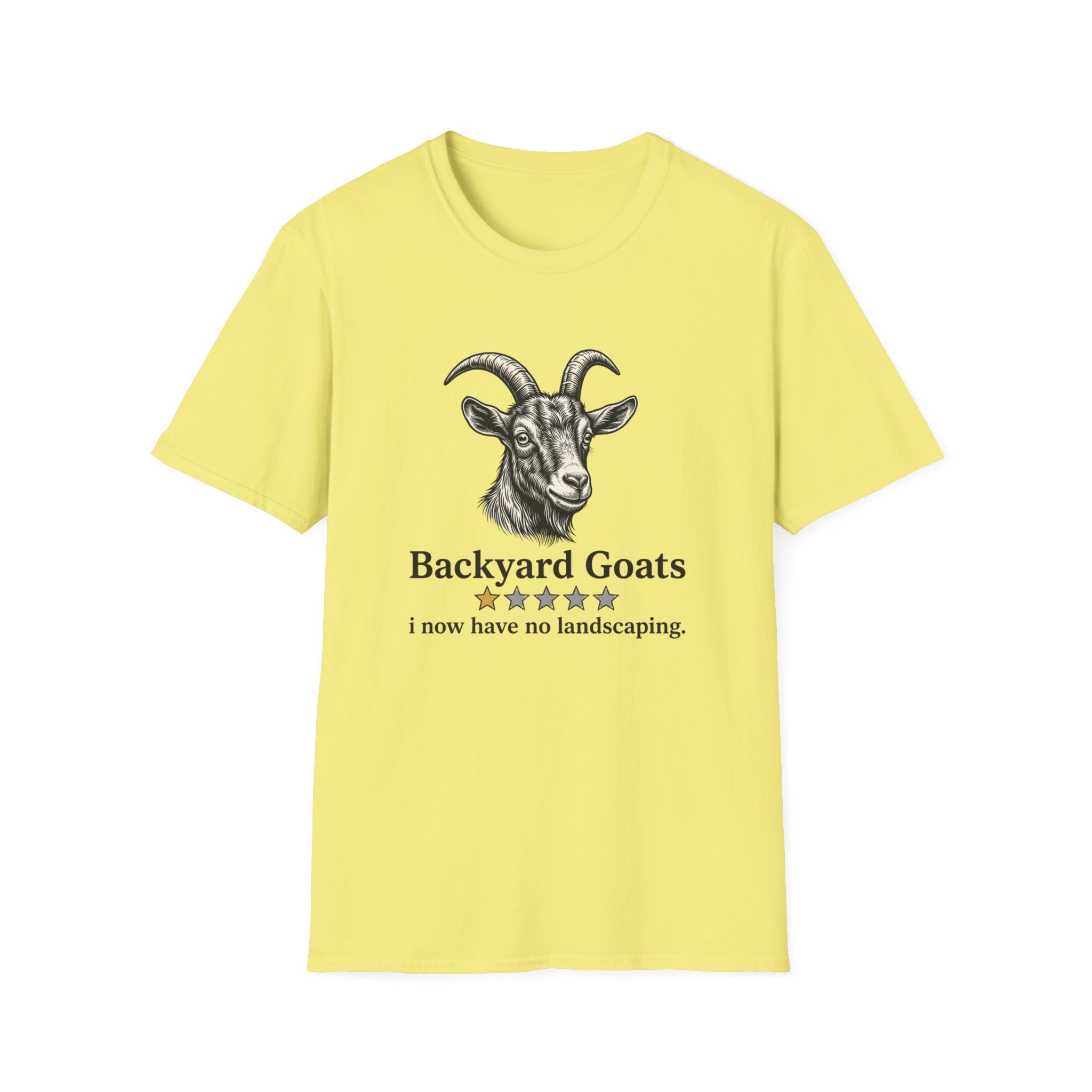 Backyard Goats One Star Review T-Shirt