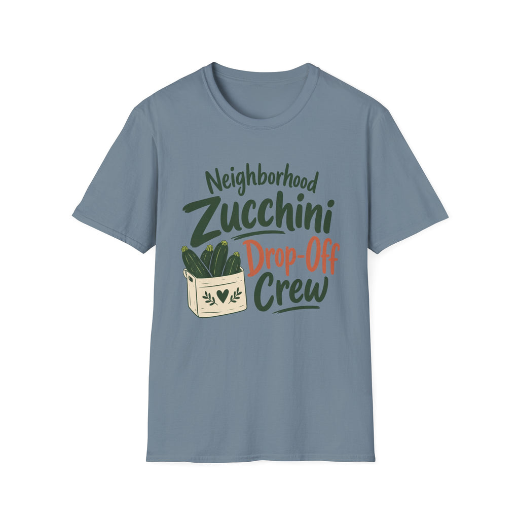Neighborhood Zucchini Drop-Off Crew T-Shirt