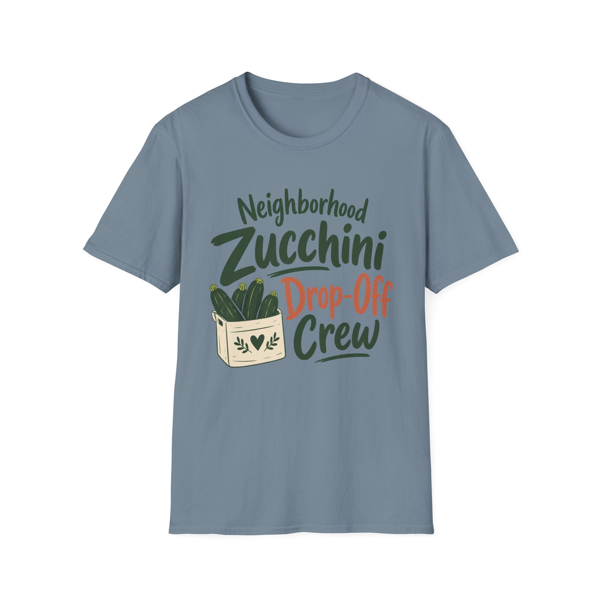 Neighborhood Zucchini Drop-Off Crew T-Shirt