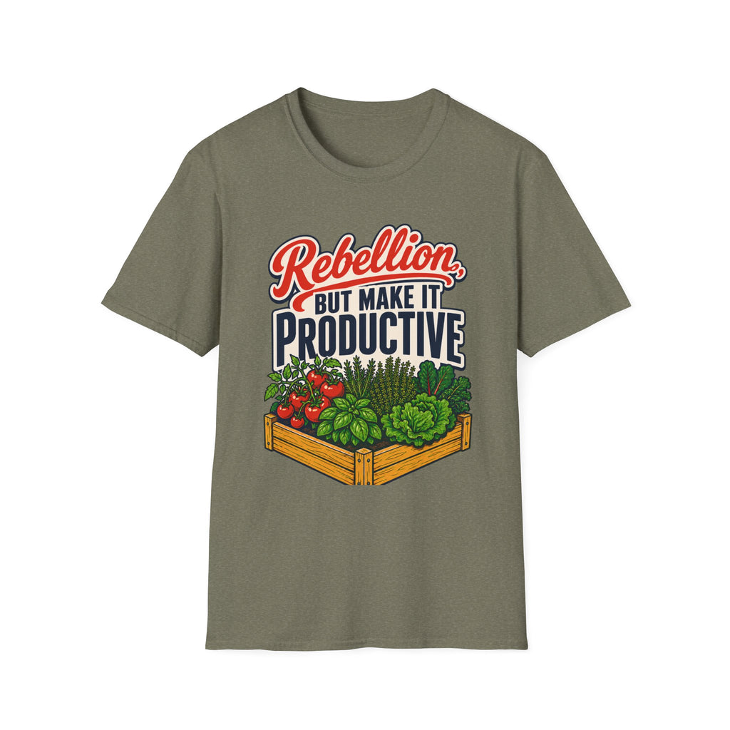 Rebellion, But Make It Productive T-Shirt