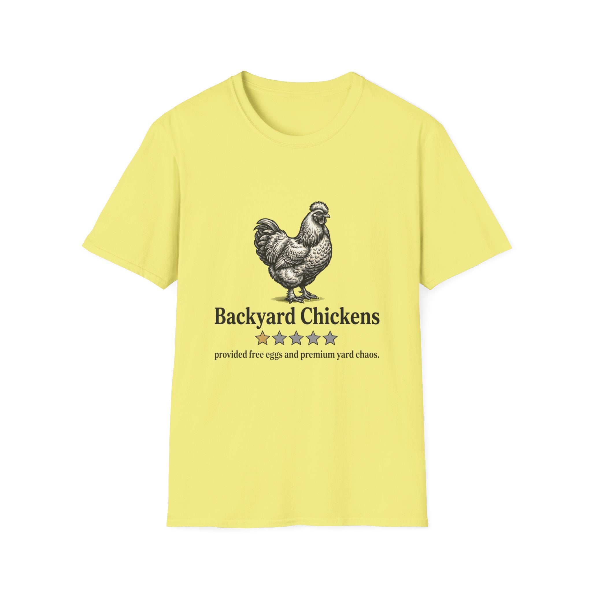 Backyard Chickens One Star Review T-Shirt