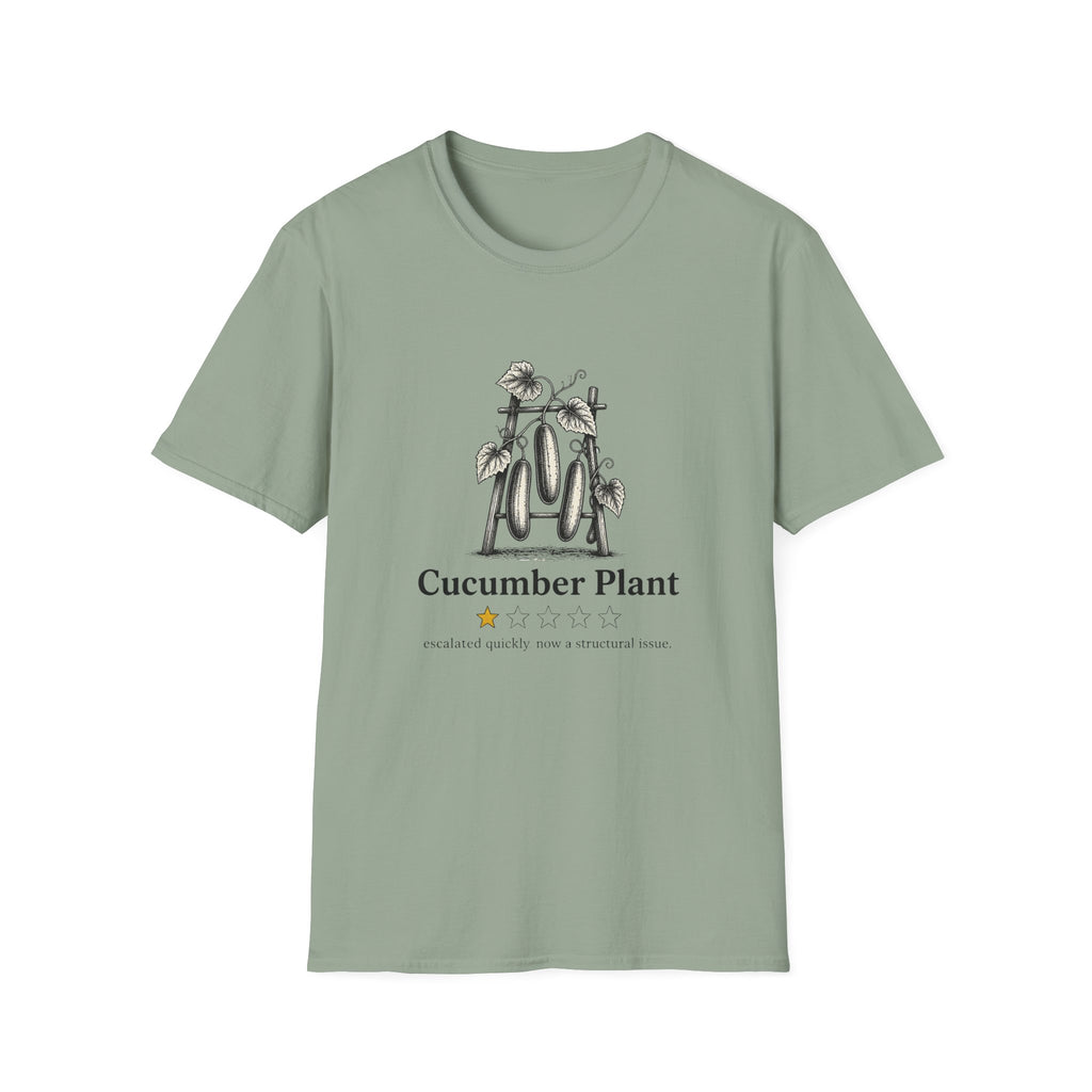 Cucumber Plant One Star Review T-Shirt