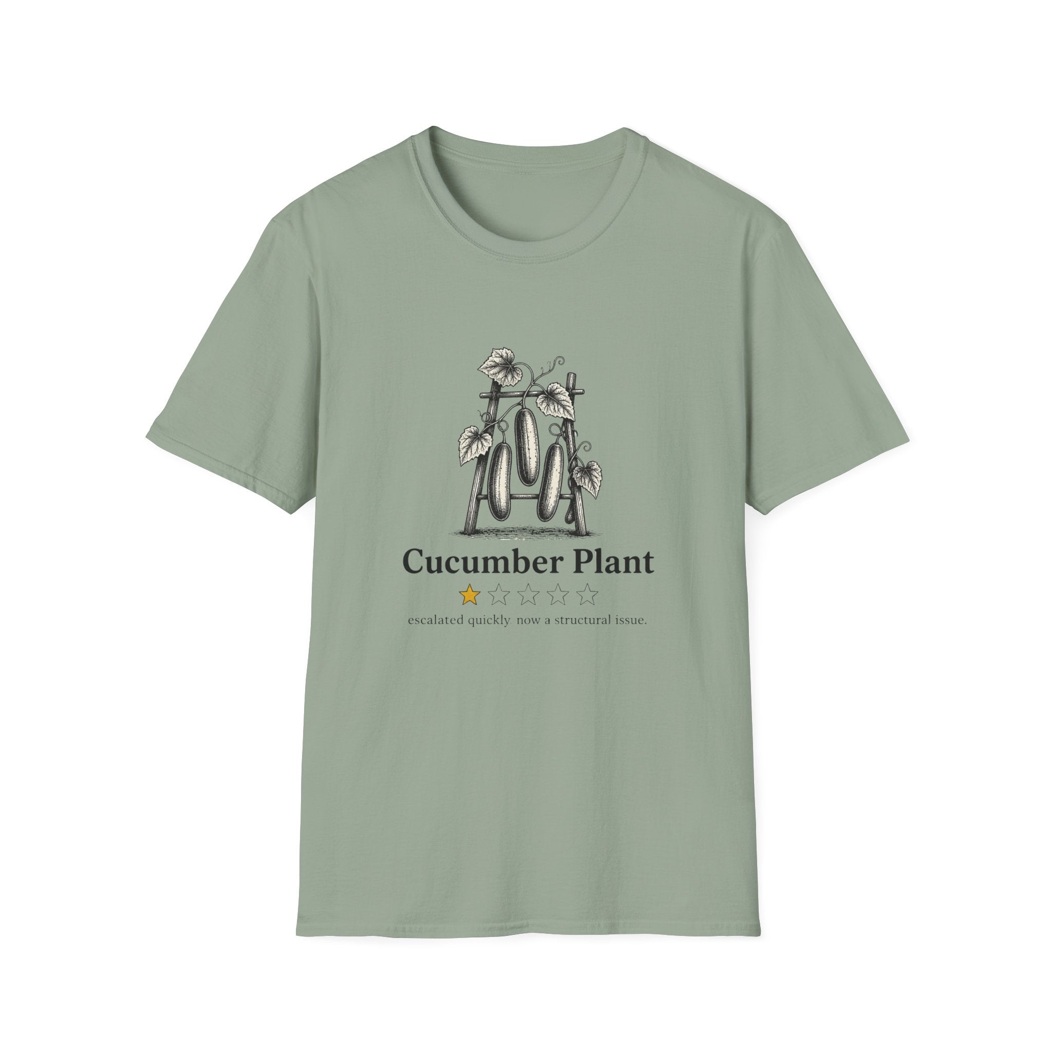 Cucumber Plant One Star Review T-Shirt