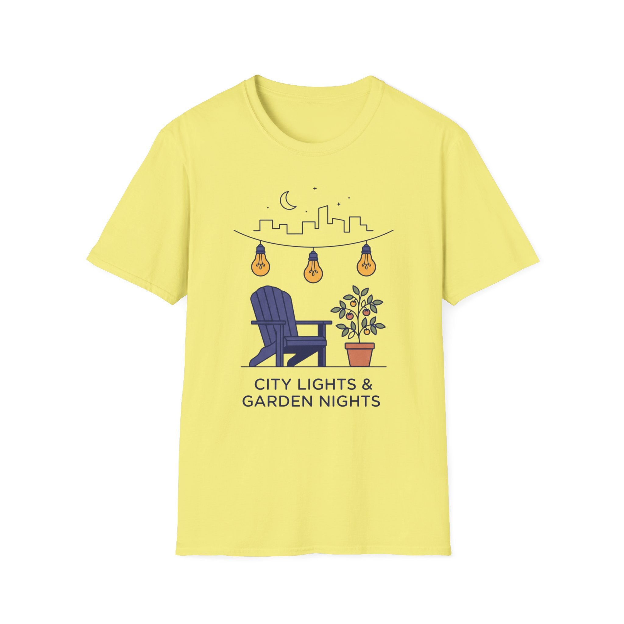 City Lights Garden Nights T-Shirt