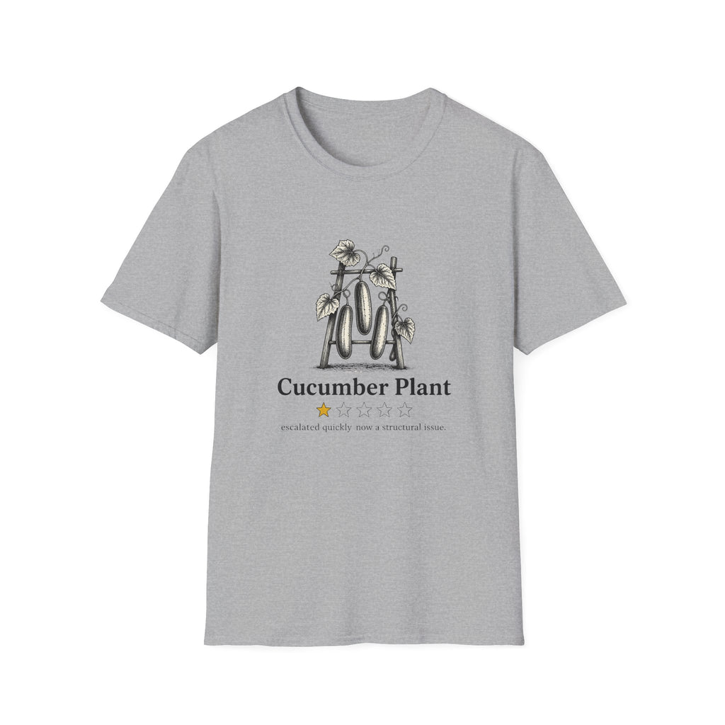 Cucumber Plant One Star Review T-Shirt
