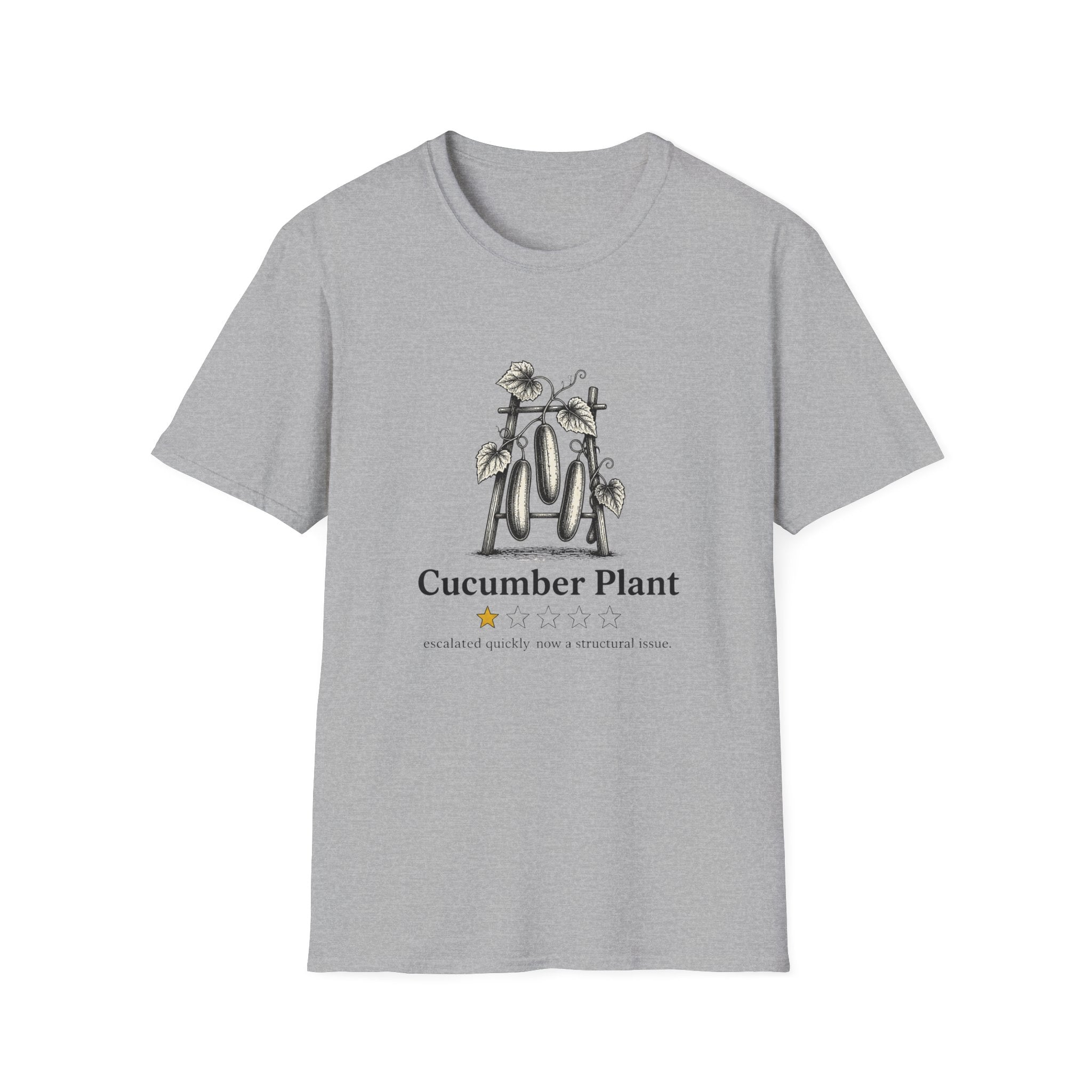 Cucumber Plant One Star Review T-Shirt