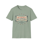 Declaration Of Self-Sufficiency T-Shirt