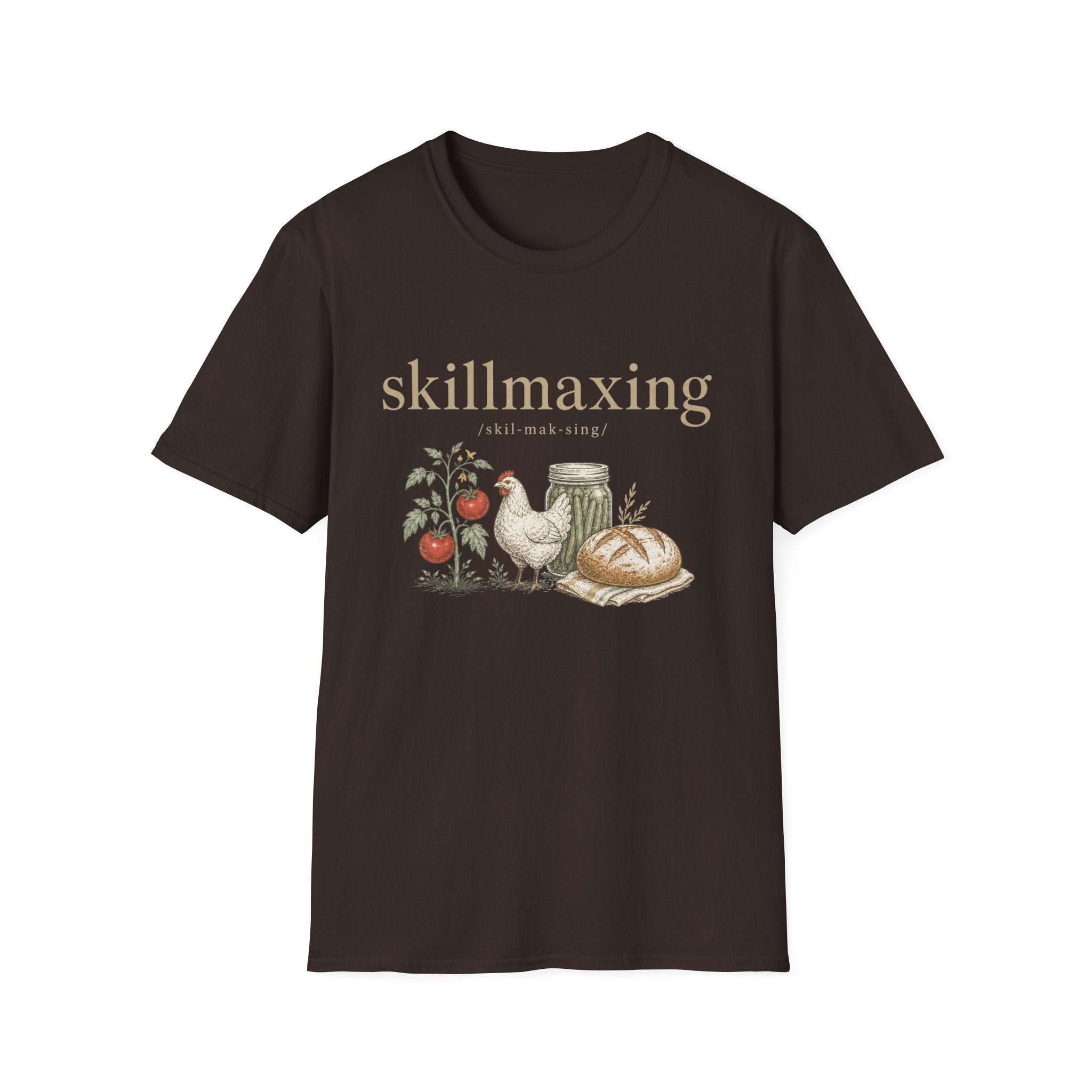 Skillmaxing Urban Homesteading T-Shirt
