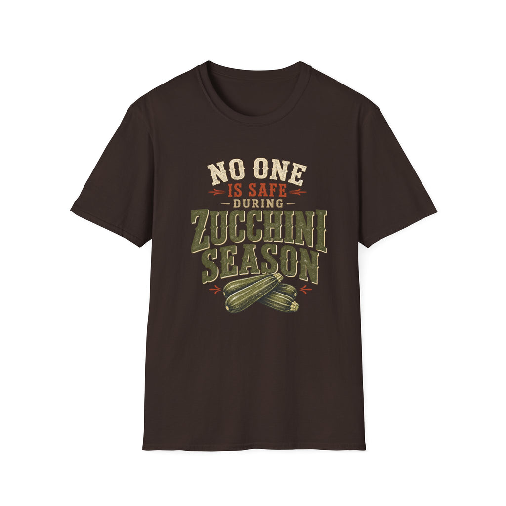 No One Is Safe During Zucchini Season T-Shirt
