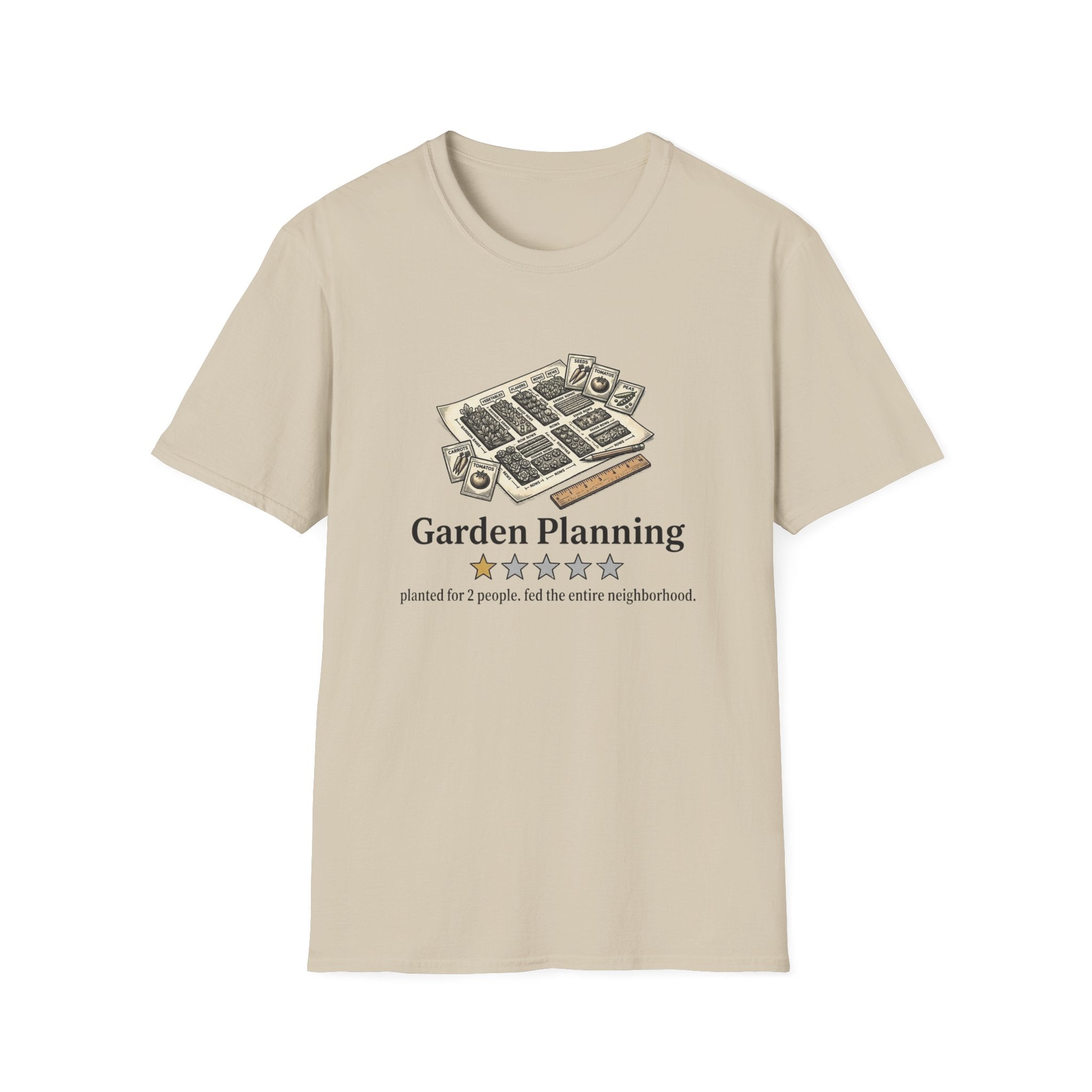 Garden Planning One Star Review T-Shirt