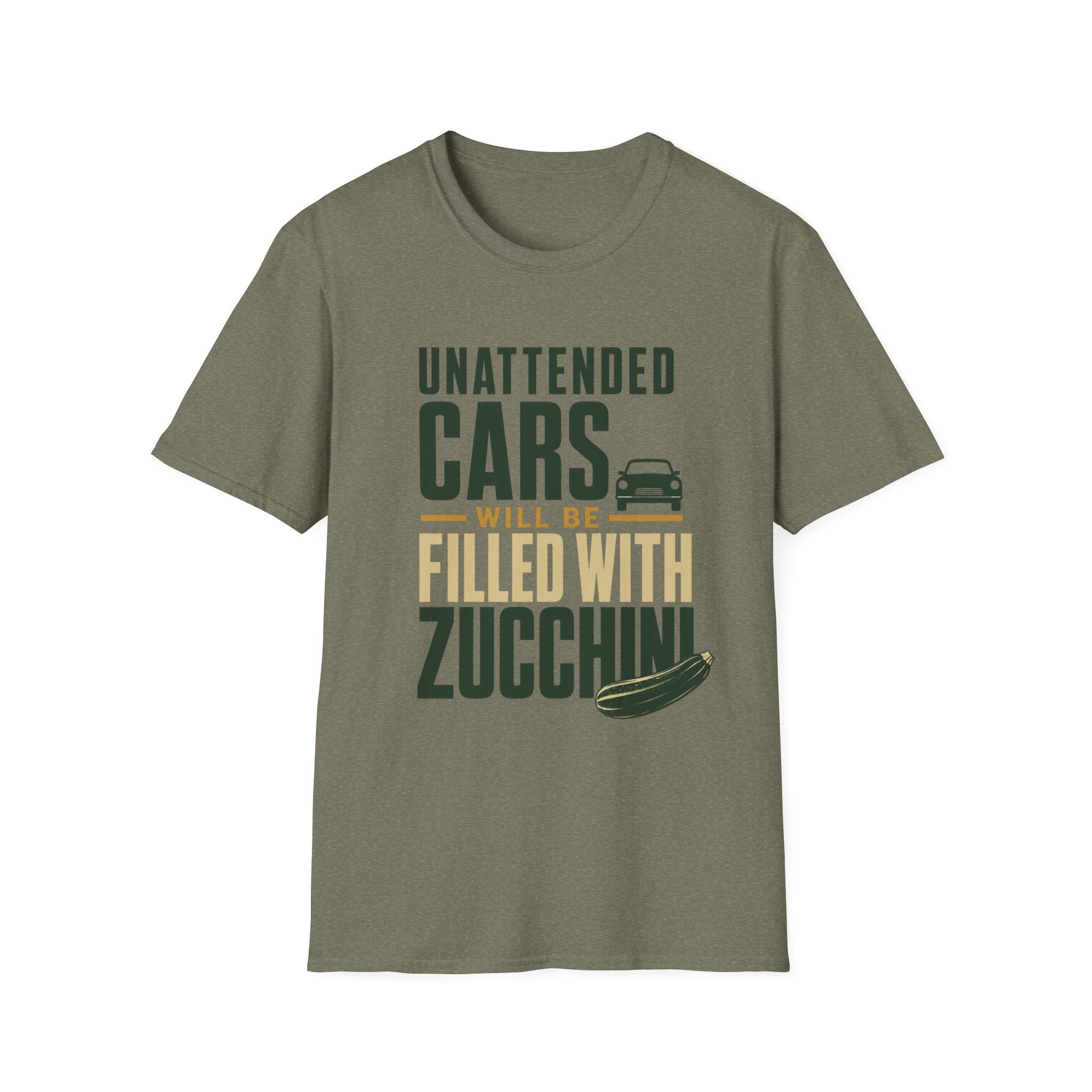 Unattended Cars Will Be Filled With Zucchini T-Shirt