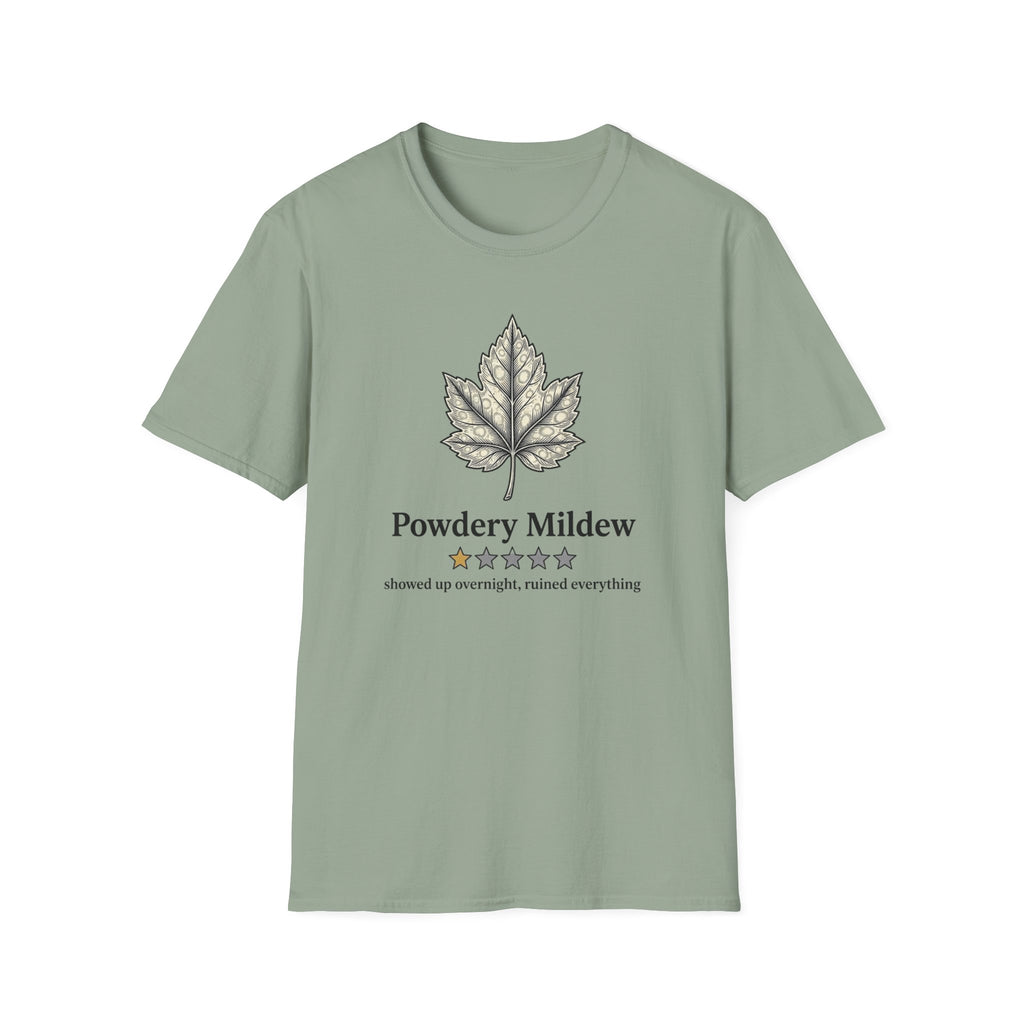 Powdery Mildew One Star Review T-Shirt