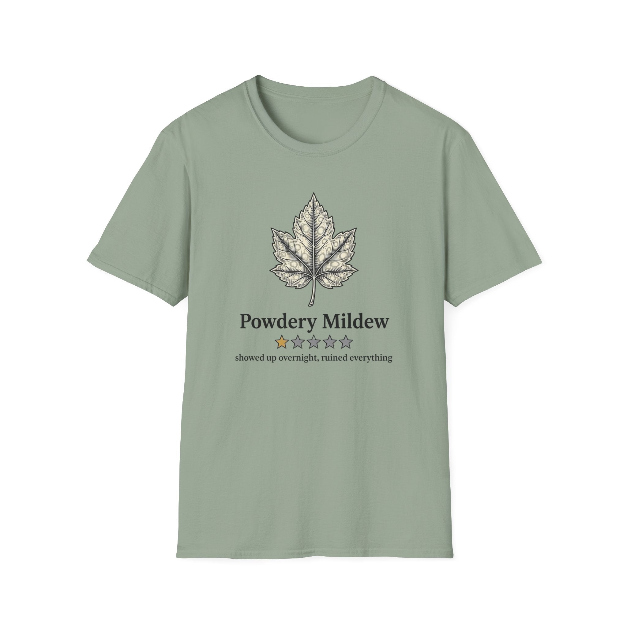 Powdery Mildew One Star Review T-Shirt