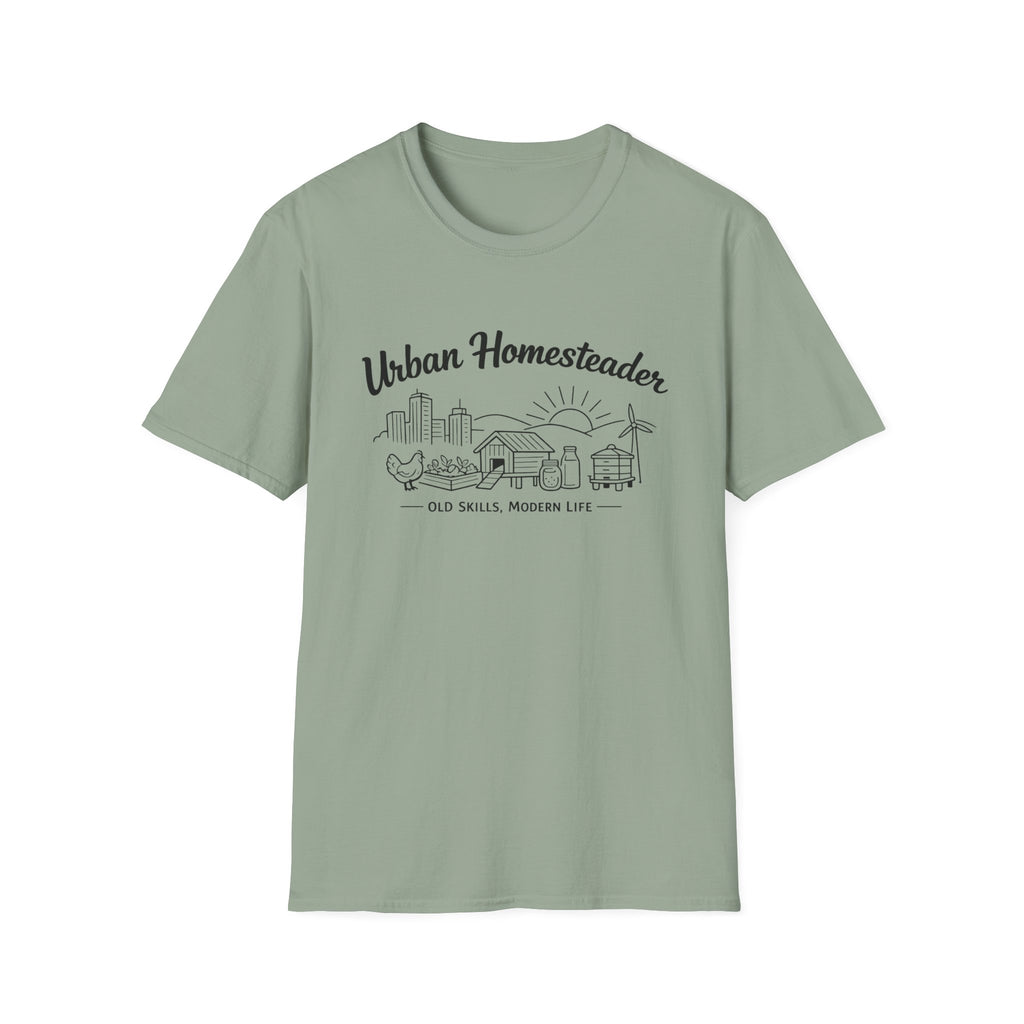 Urban Homesteader Old Skills Modern Life T-Shirt